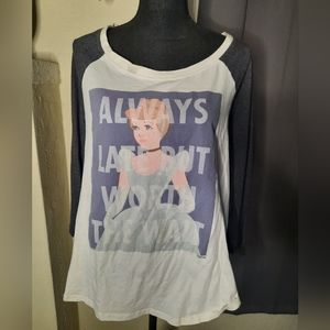 Plus size Disney Baseball shirt